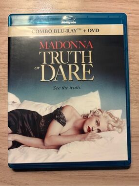 Madonna Truth or Dare (Blu-ray + DVD) - Blue Case